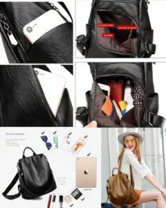 👜 Premium PU Leather Women's Backpack - Image 2