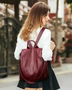 👜 Premium PU Leather Women's Backpack - Image 3