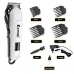 Kemei KM-809A Rechargeable Electric Trimmer – Lightweight Hair Clipper - Image 2