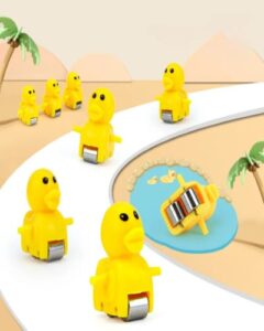 Automatic Duck Slide Toy for Kids – 9 Mini Ducks with Music & Lights | Baby Roller Coaster Toy - Image 3