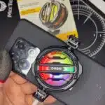 Memo CX07 15W RGB Magnetic Phone Cooler – Silent Gaming Cooling Fan - Image 4