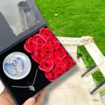 💝 Love Forever Necklace Gift Box | DIY Pearl Necklace with Premium Hand Bag | Perfect Romantic Gift for Valentine & Anniversary - Image 3