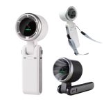 Mini Portable Turbo Fan – Rechargeable Handheld Cooling Fan With 5 Speed Control - Image 2