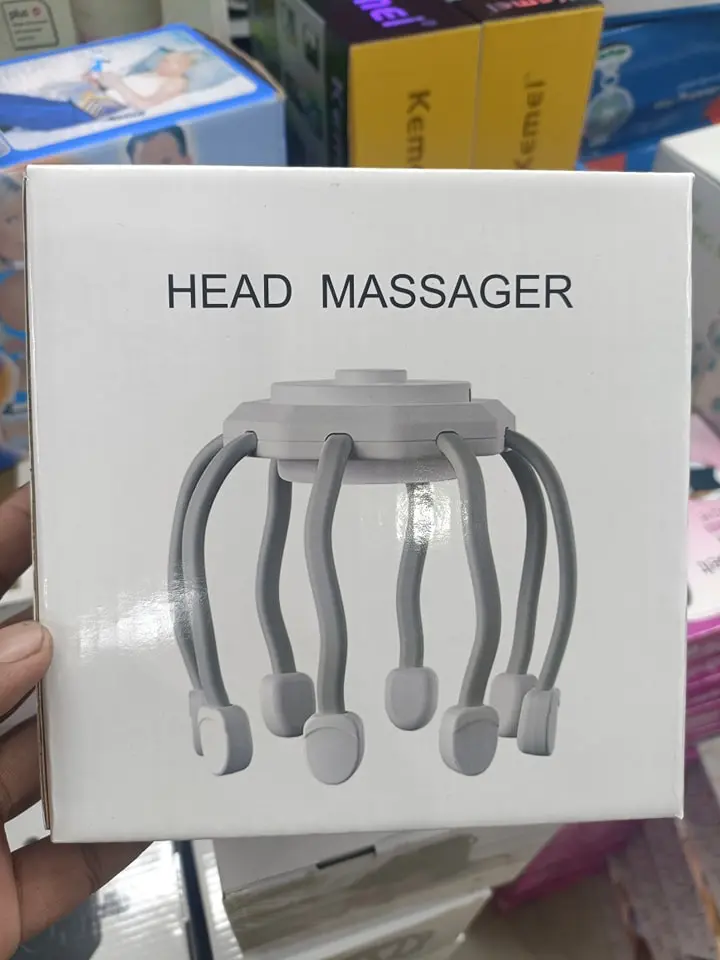 Rechargeable Electric Head Massager 💆‍♂️ | Relaxation, Migraine Relief & Better Sleep | Smart Stress Relief Device - Image 2